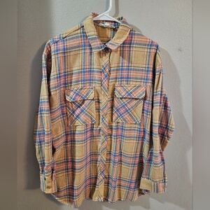Plaid Flannel Shirt